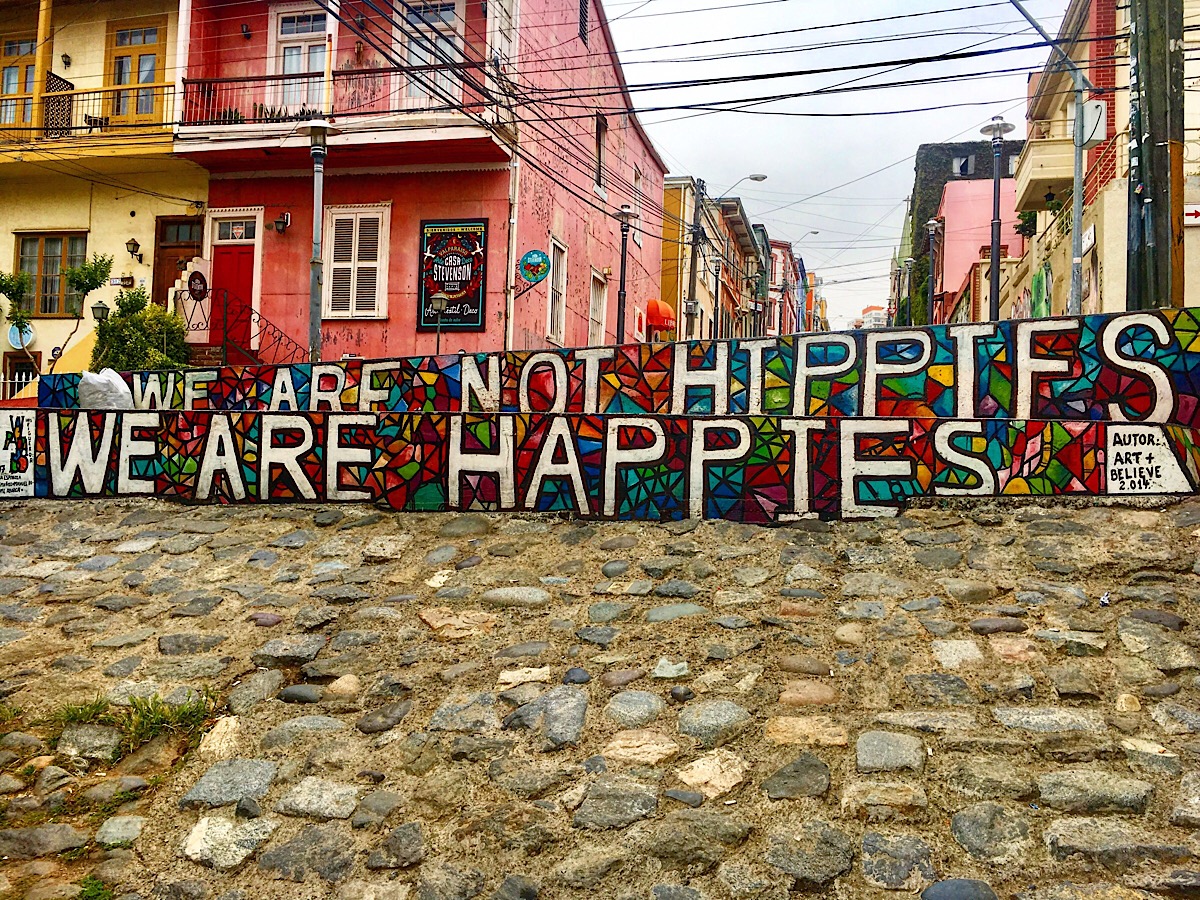 A Well Charted Path The Street Art of Valparaíso Is it more than